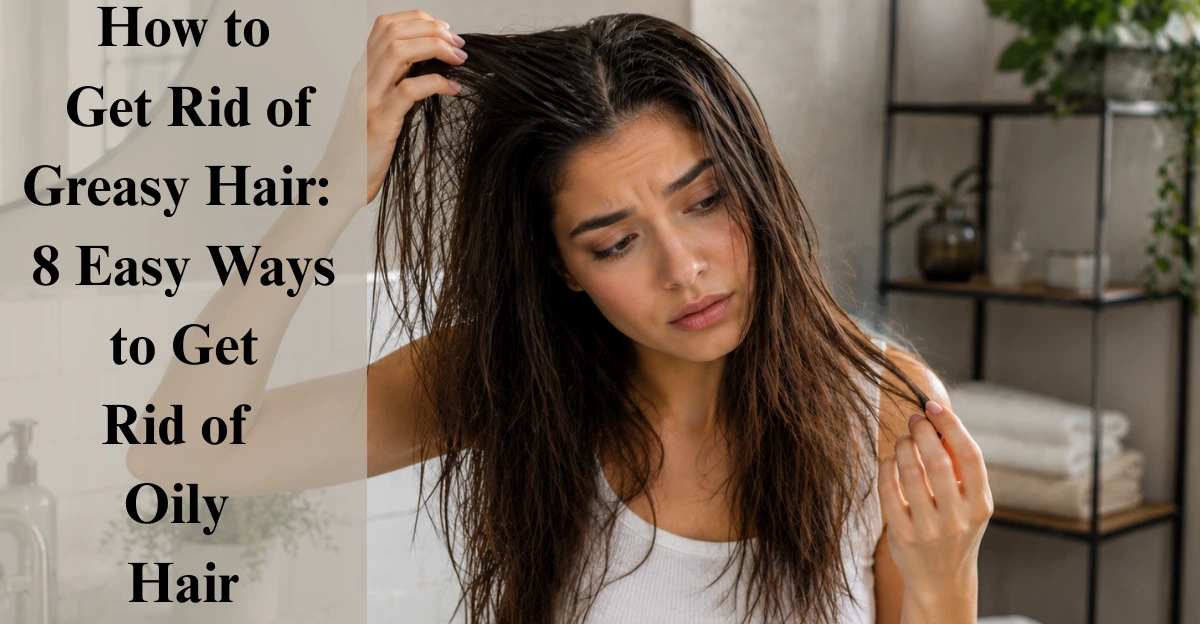 How to Get Rid of Greasy Hair: 8 Easy Ways to Get Rid of Oily Hair