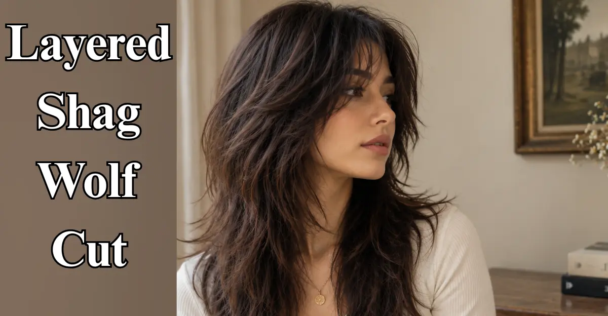Layered Shag Wolf Cut
