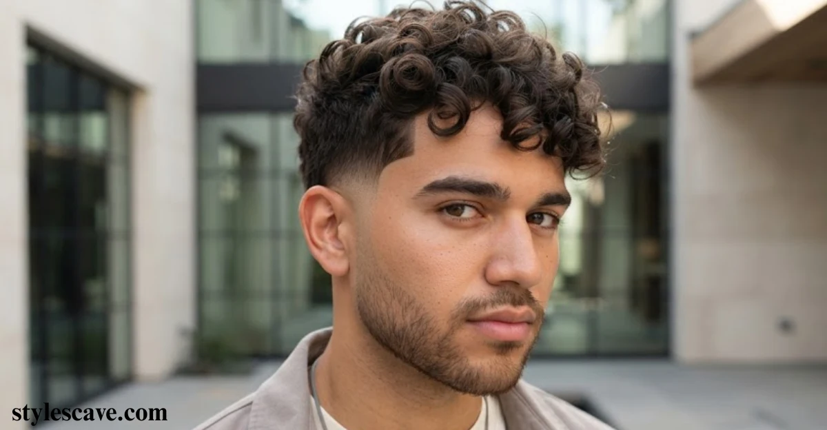 Low Temp Fade with Thick, Medium Curls