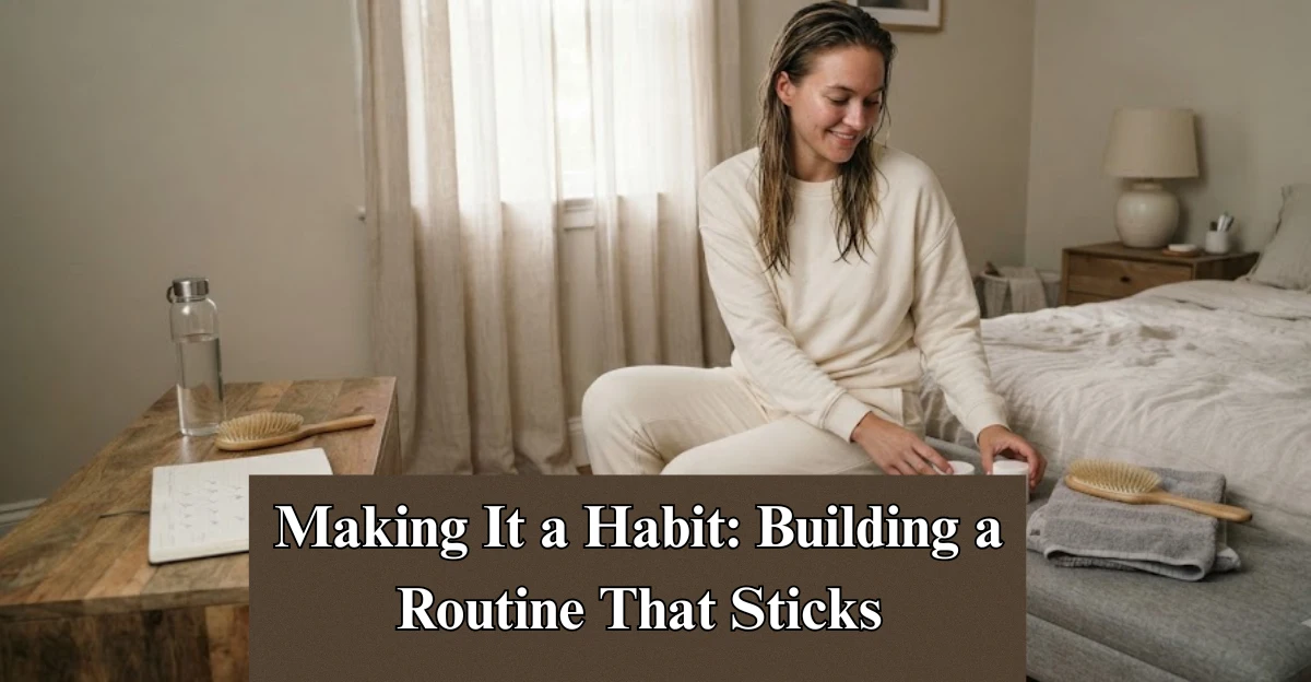 Making It a Habit: Building a Routine That Sticks