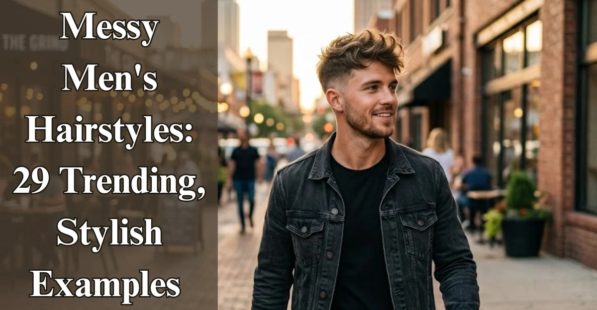 Messy Men’s Hairstyles: 29 Trending, Stylish Examples 