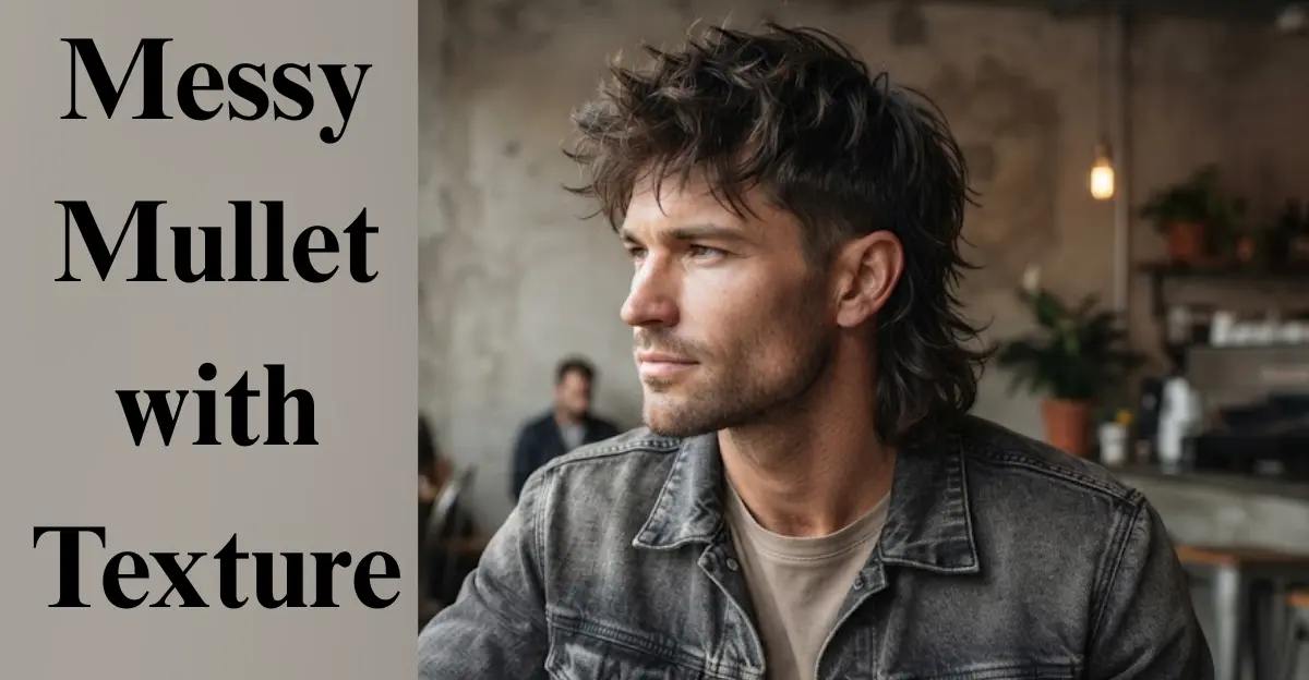 Messy Mullet with Texture