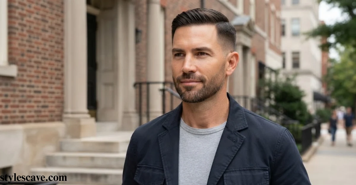 Military Ivy League Haircut