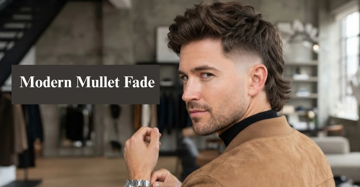 Modern Mullet Fade