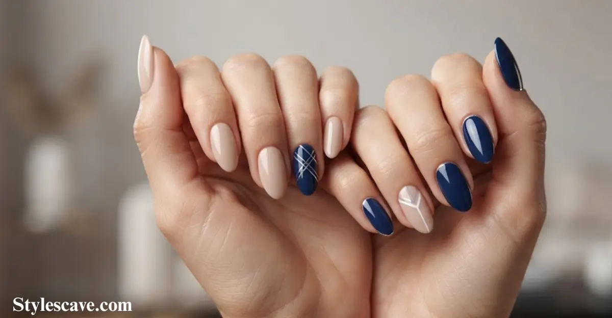 Nude & Navy Chic