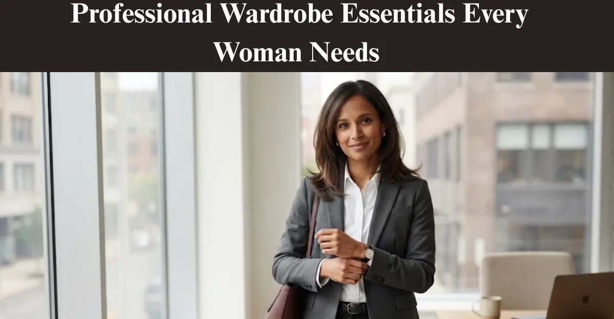 Professional Wardrobe Essentials Every Woman Needs