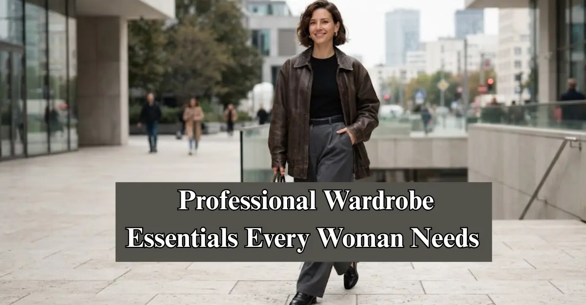 Professional Wardrobe Essentials Every Woman Needs
