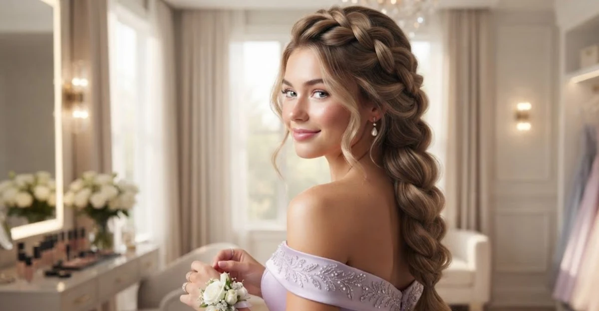 Romantic Side Braid