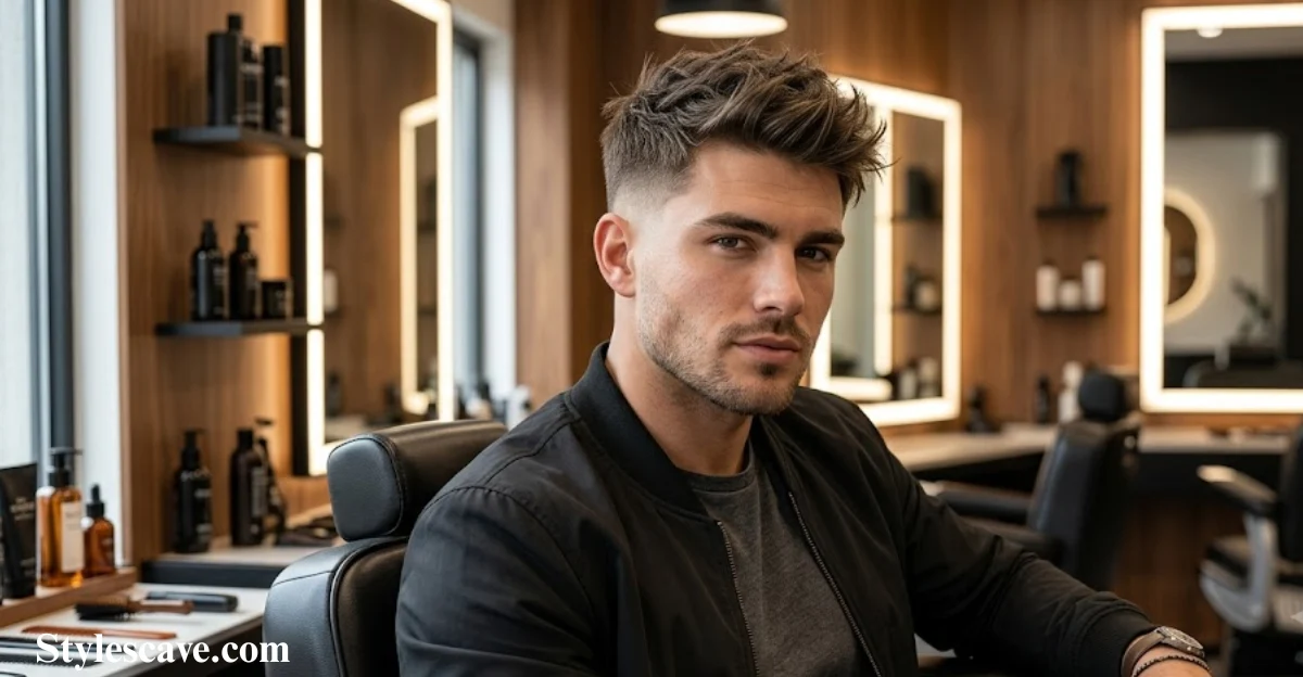 Short Messy Crew Cut