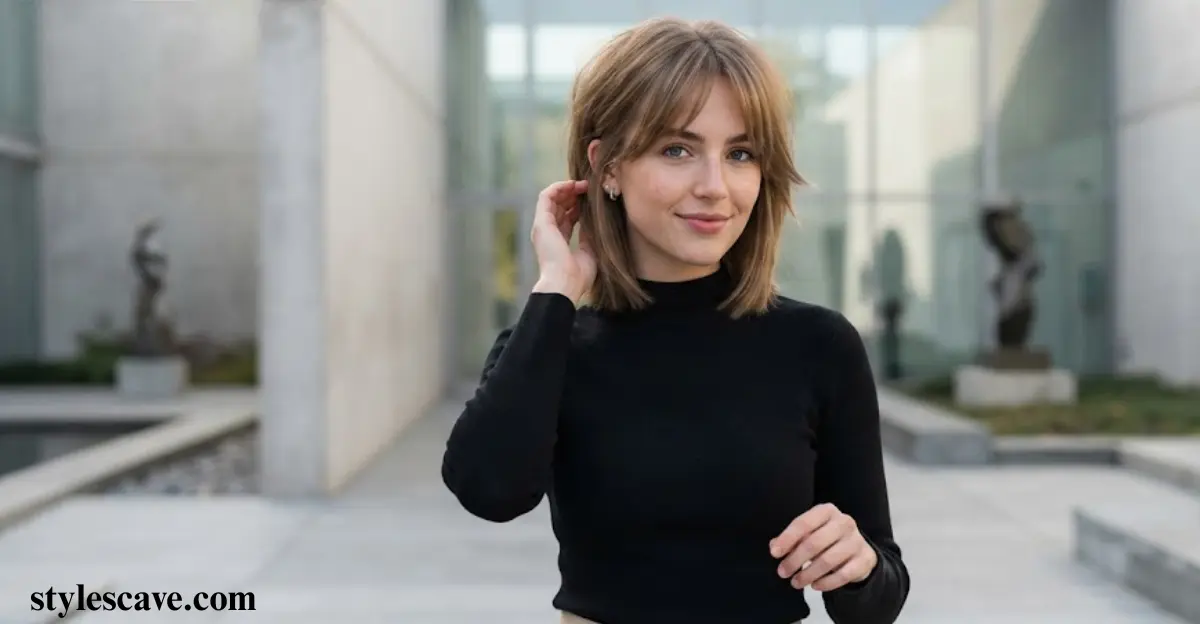 Short Straight Wolf Cut