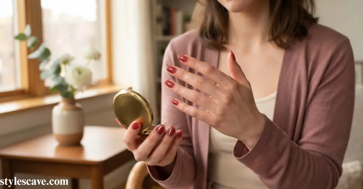 Soft Cherry Jelly Nails