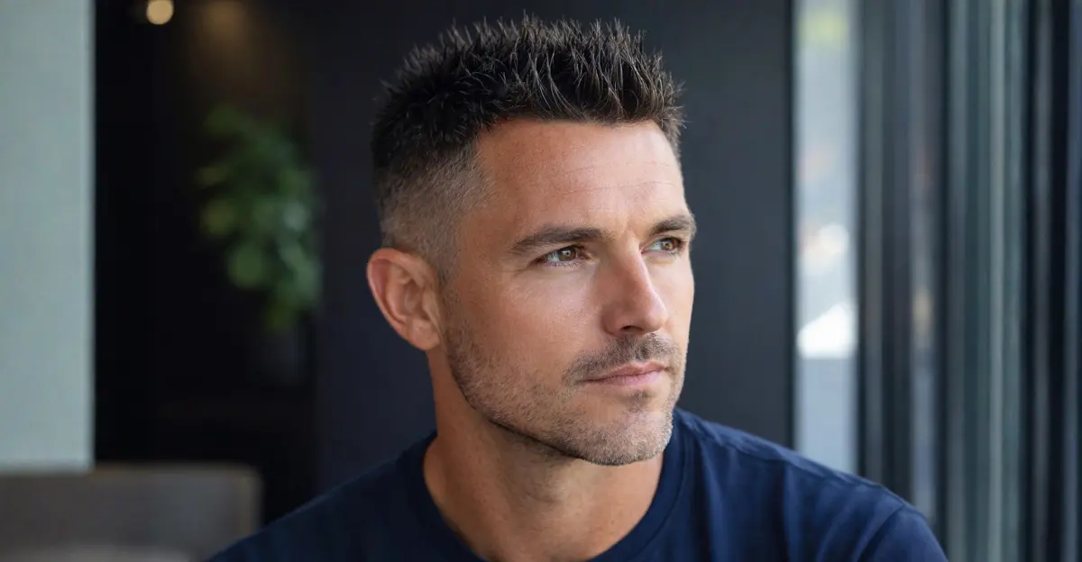 Spiky Crew Cut