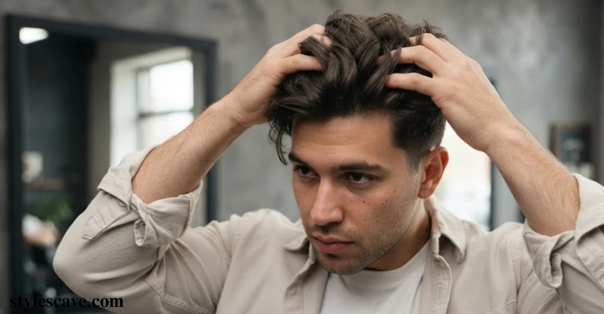 Step 3: Work The Clay Through Your Hair
