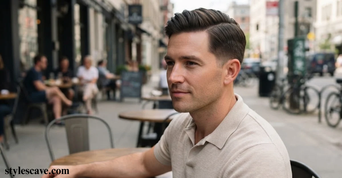 Tapered Comb Over