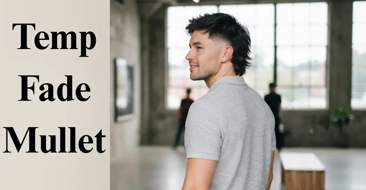 Temp Fade Mullet