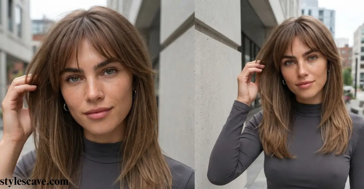Textured Straight Wolf Cut
