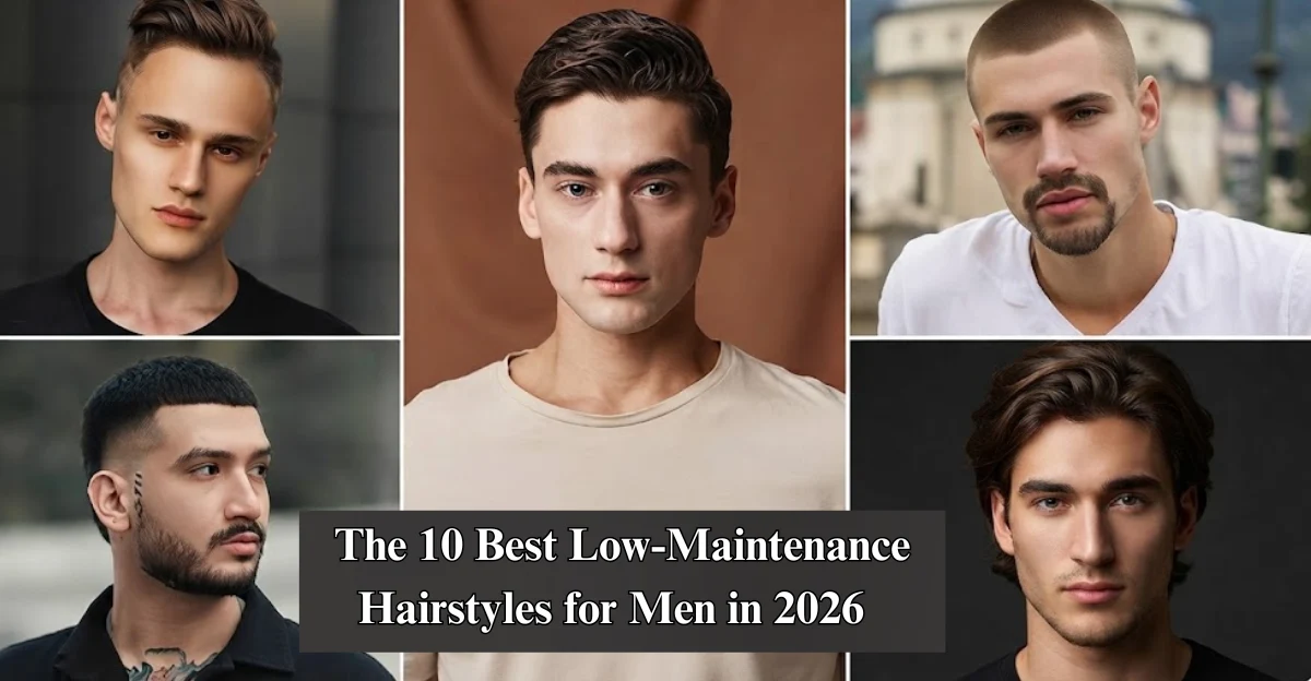 The 10 Best Low-Maintenance Hairstyles for Men in 2026