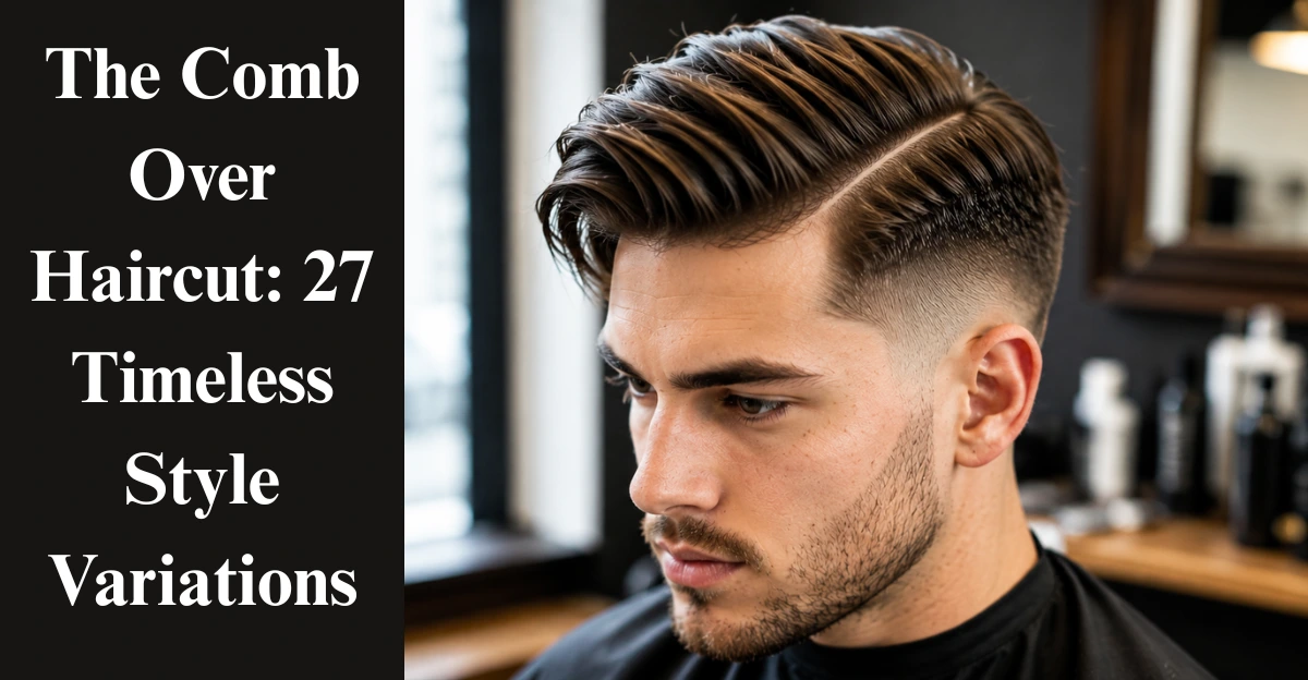 The Comb Over Haircut: 27 Timeless Style Variations