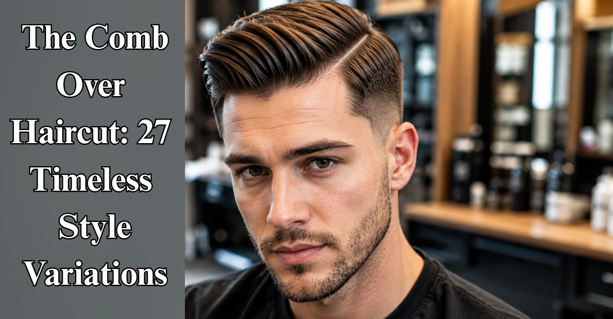 The Comb Over Haircut: 27 Timeless Style Variations