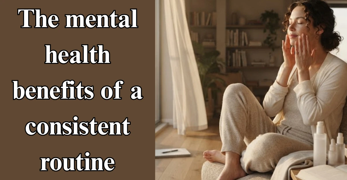 The mental health benefits of a consistent routine