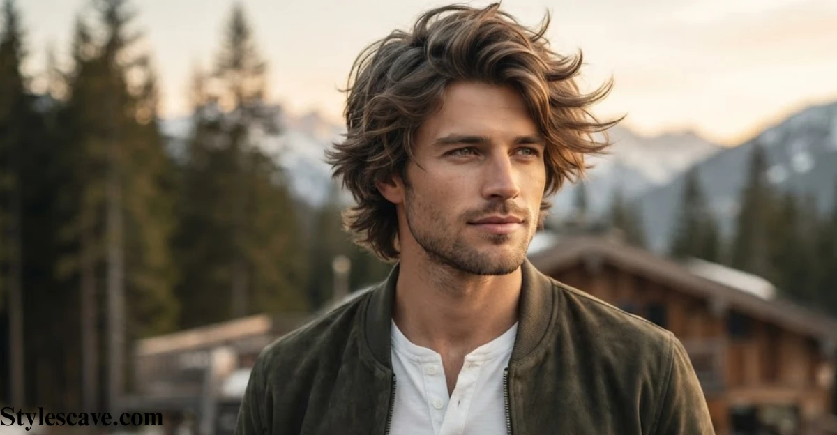 Thick, Shaggy Hair with Layers