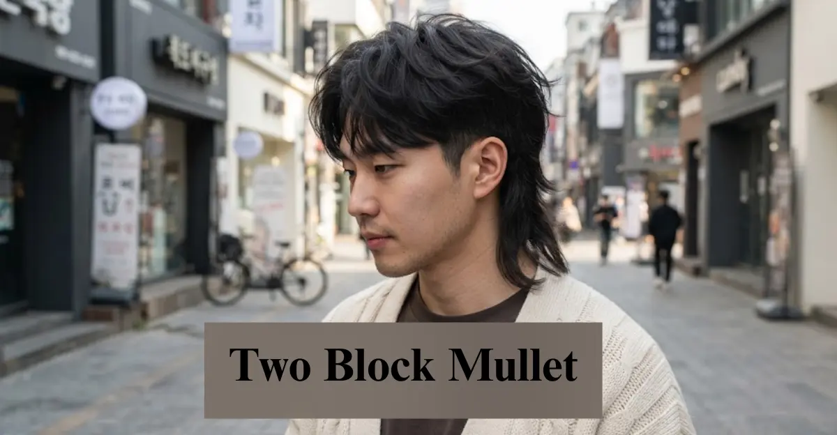 Two Block Mullet