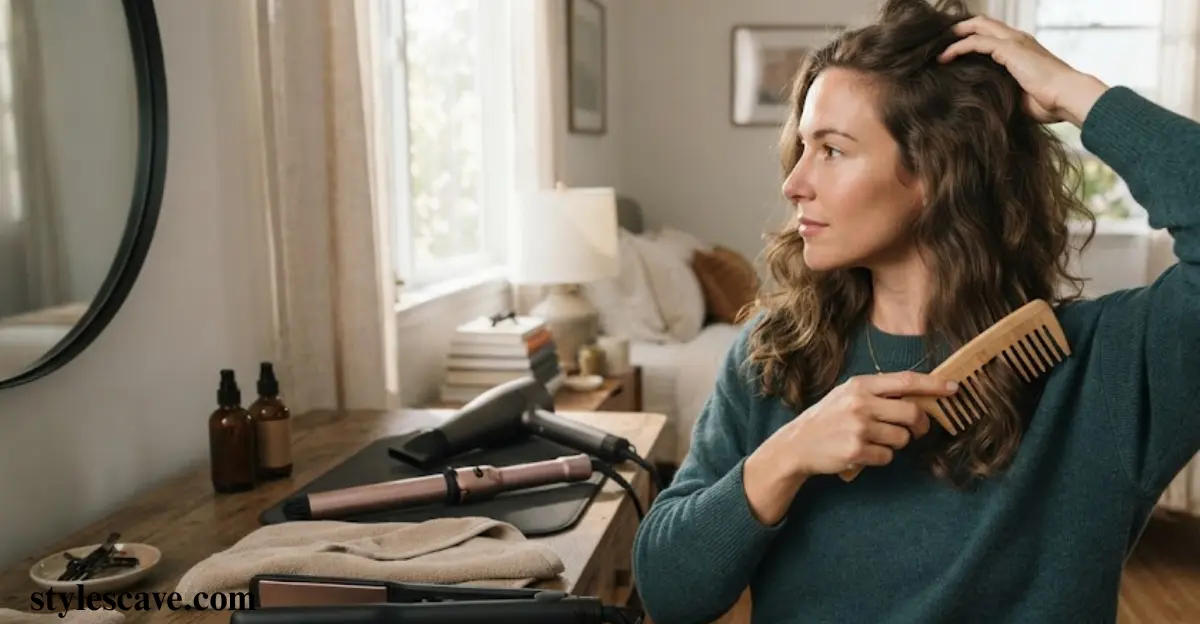 Use less hot styling tools