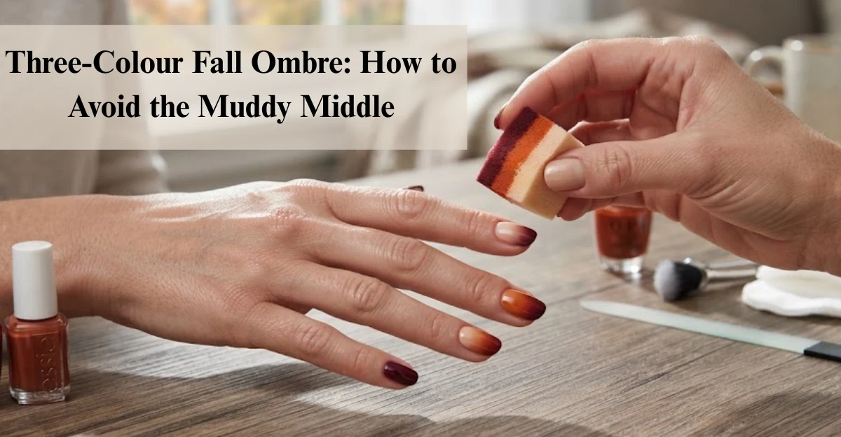 Three-Colour Fall Ombre: How to Avoid the Muddy Middle