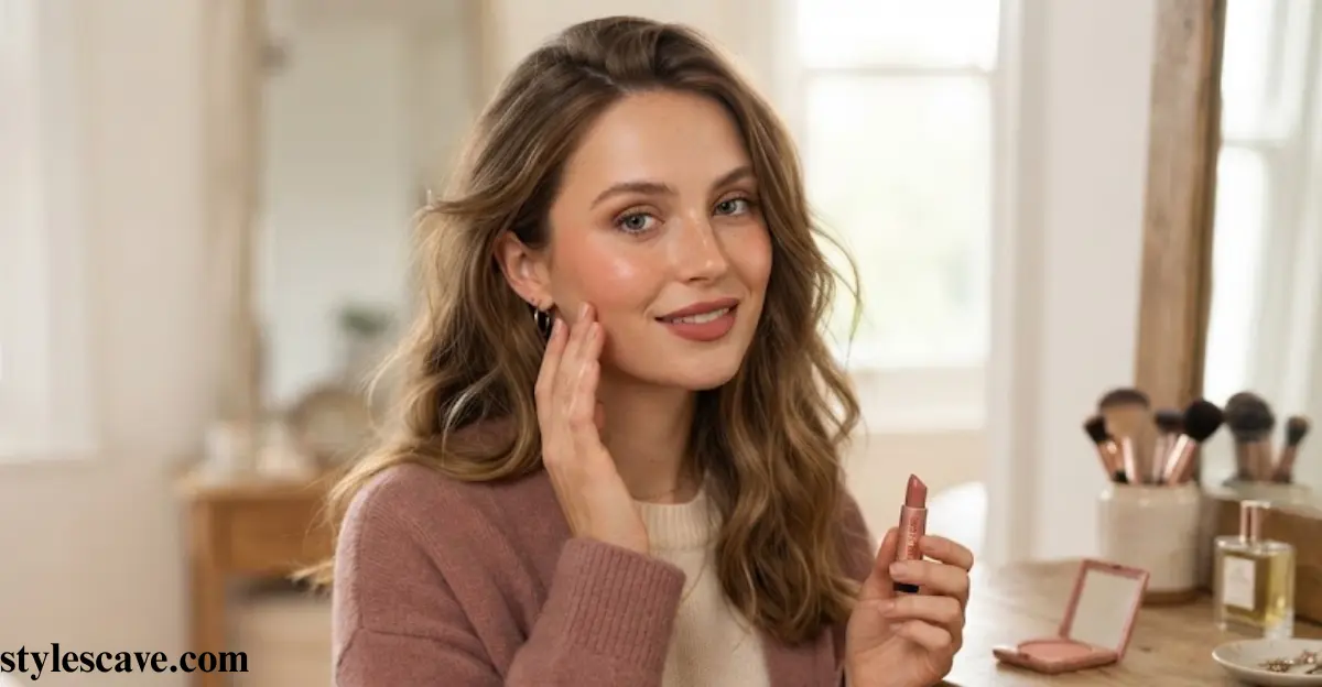 Blush and Lipstick
