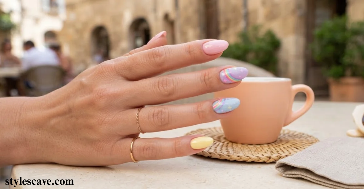 Pastel Rainbow Design