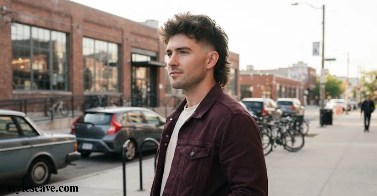 Mid Fade Mullet