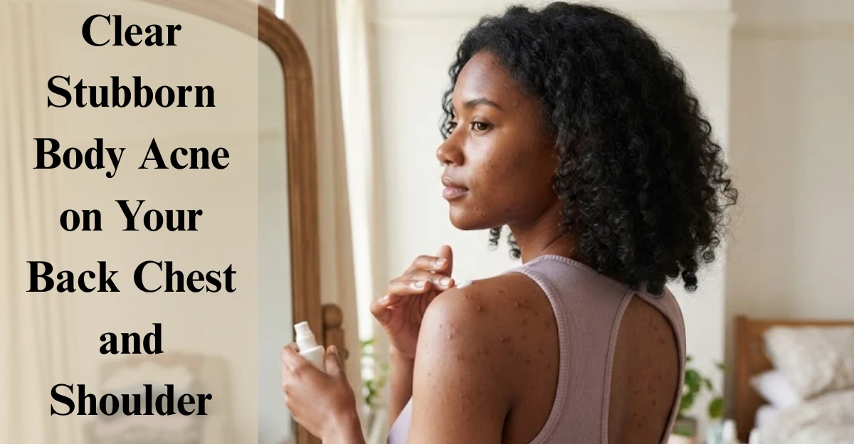 How to Clear Stubborn Body Acne on Your Back, Chest, and Shoulders