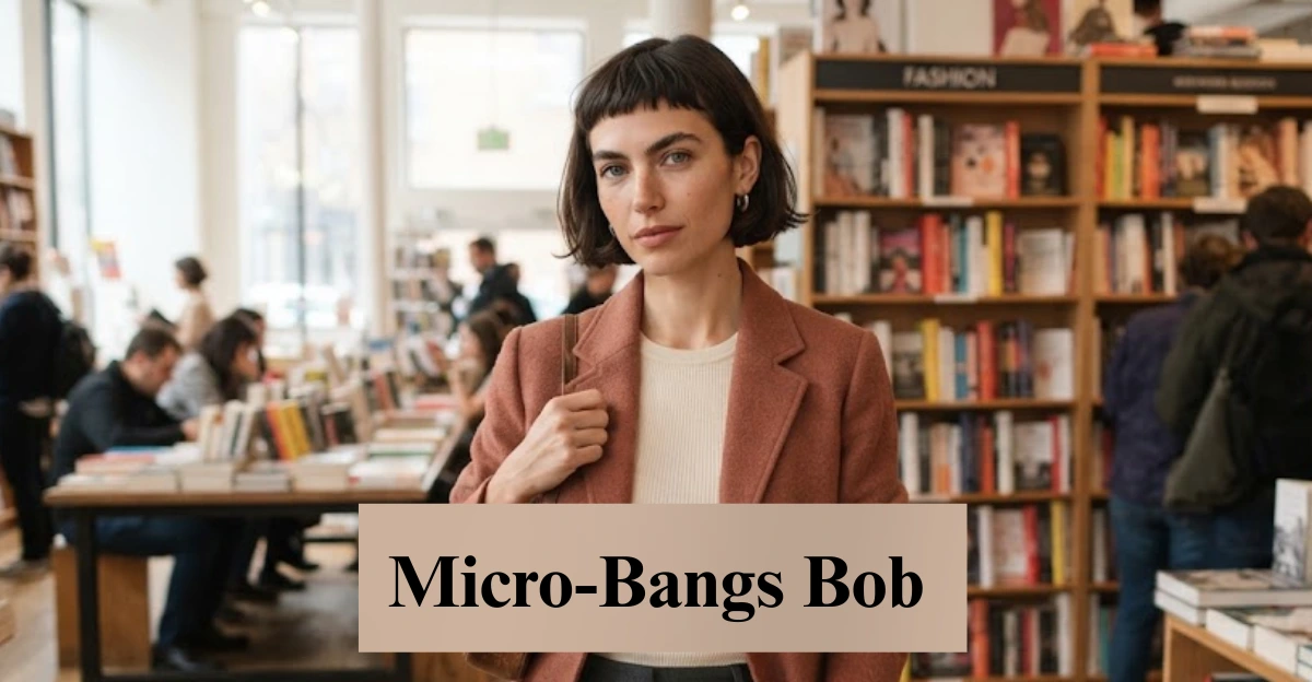 Micro-Bangs Bob