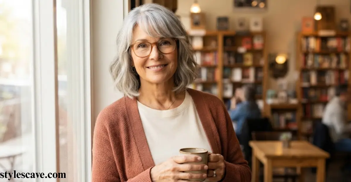 20 Popular Hairstyles for Women Over 60 with Glasses