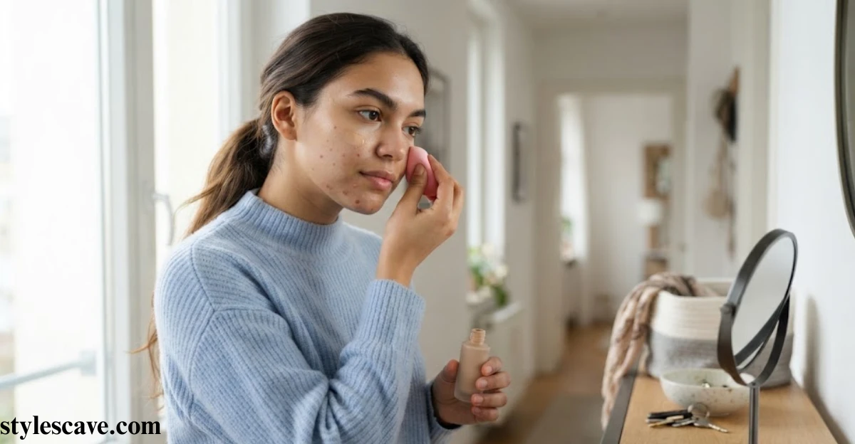 Apply Foundation With a Light Hand