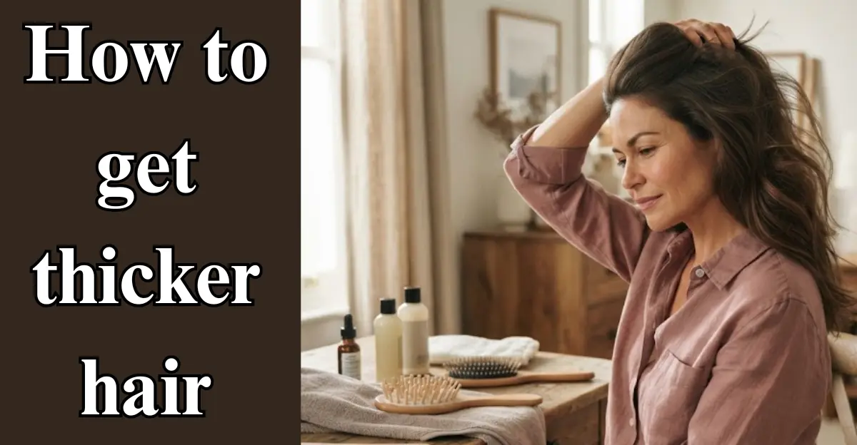 How to get thicker hair: 6 Proven tips that actually work