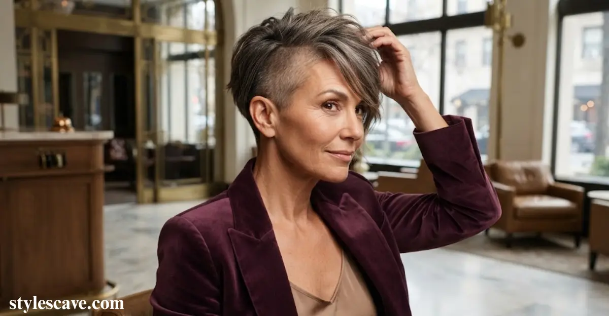 Textured Undercut Pixie