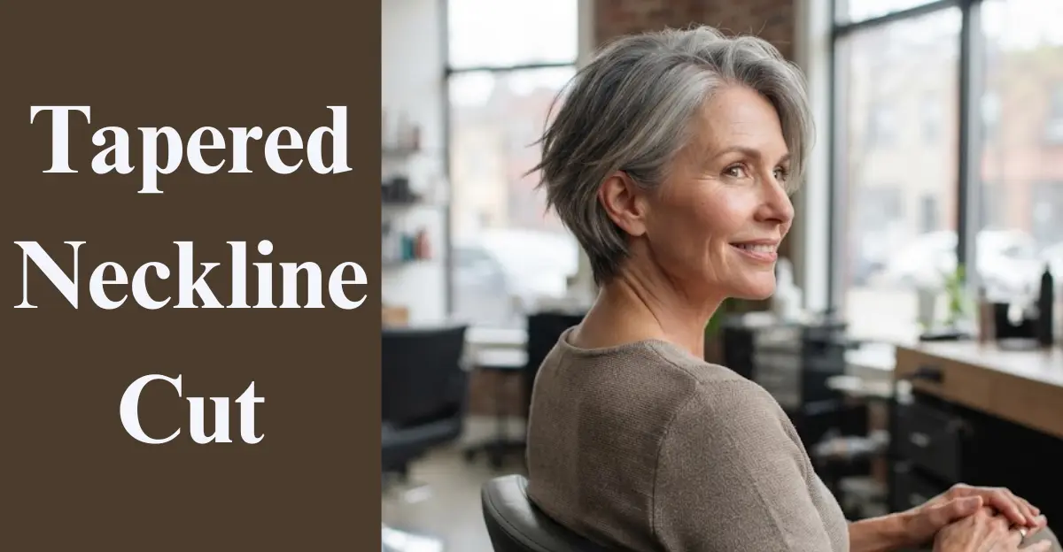 Tapered Neckline Cut