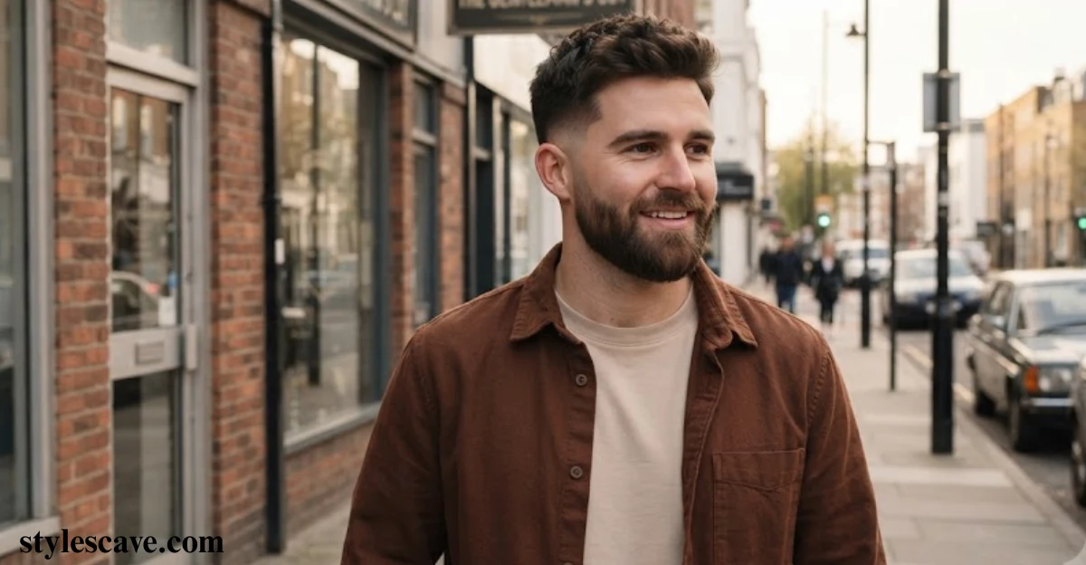 Mid Fade with Beard